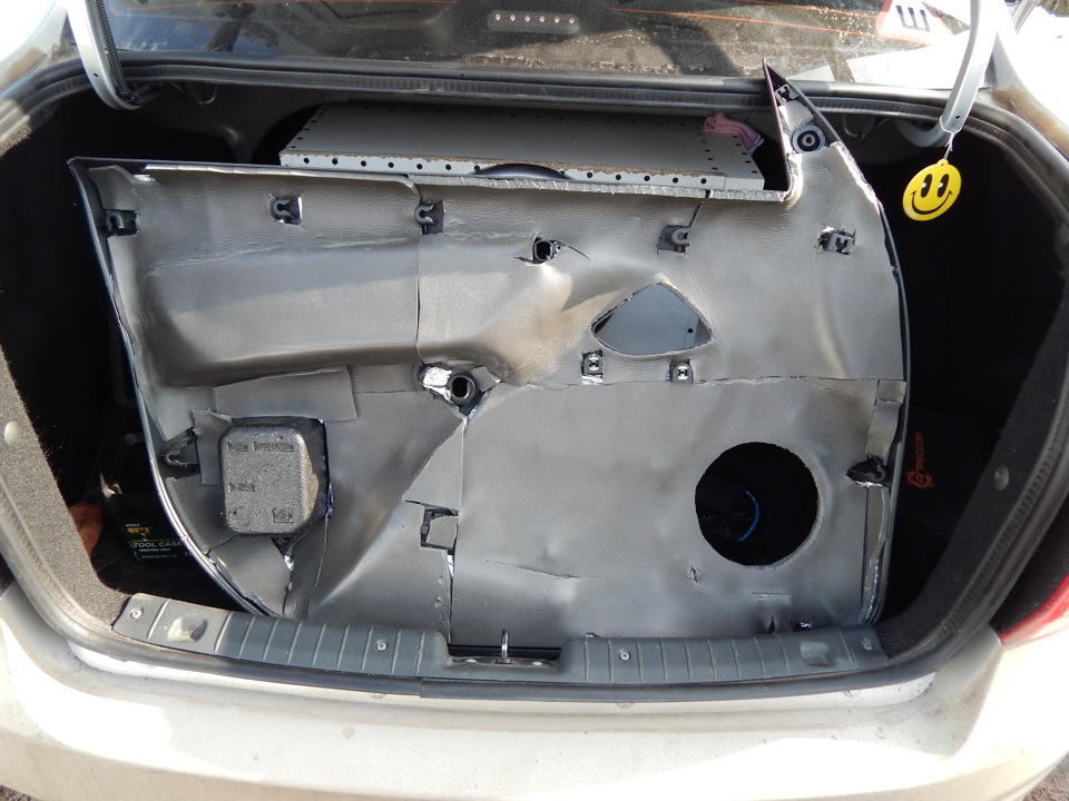 снять обшивку гранта