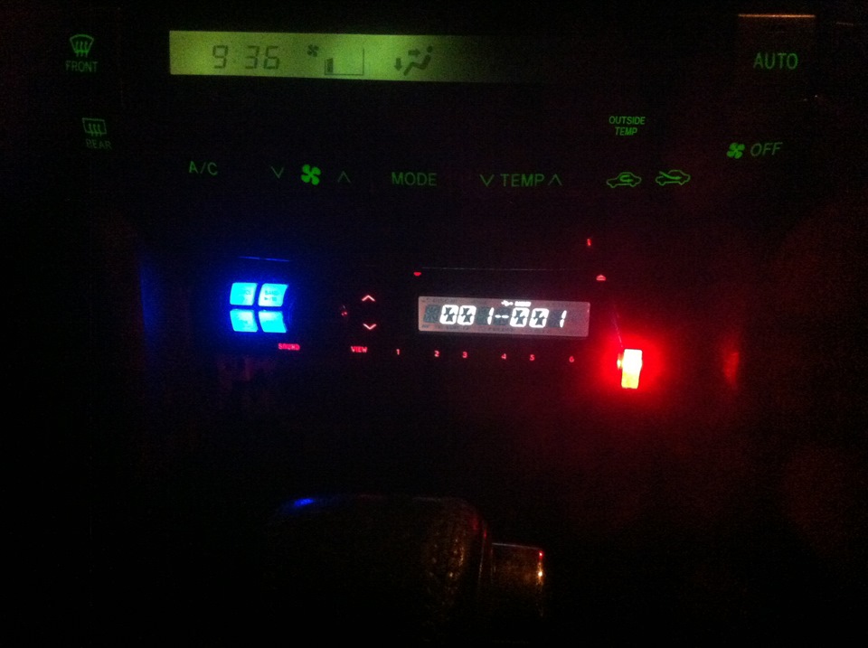 Магнитола Alpine CDE-110UB — Toyota Allion (T240), 1,8 л., 2002 года ...