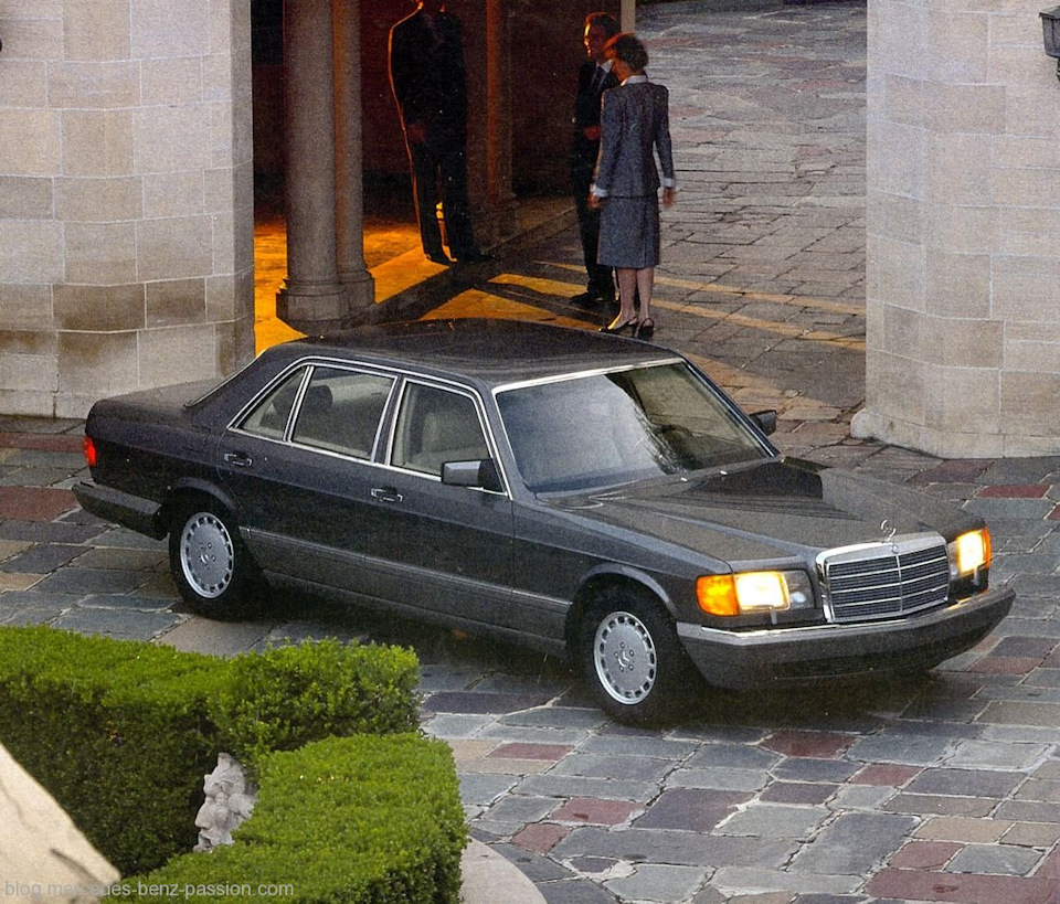 W126 mercedes фото