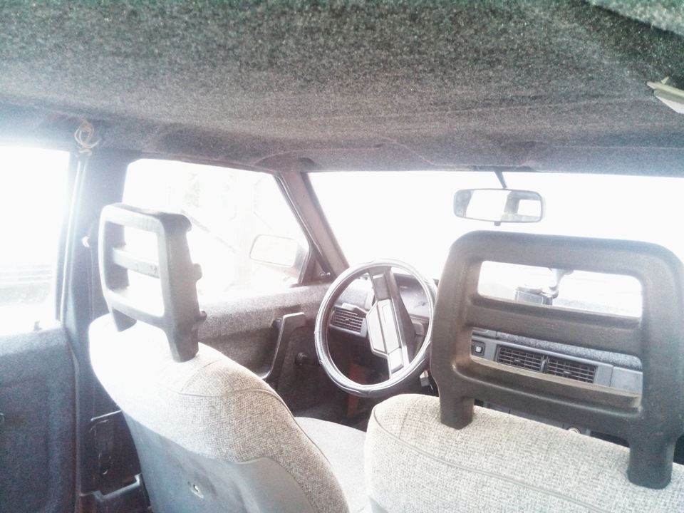 Поклейка потолка…или устраняем бамжатину в салоне! — Москвич 2141, 1,5 ...