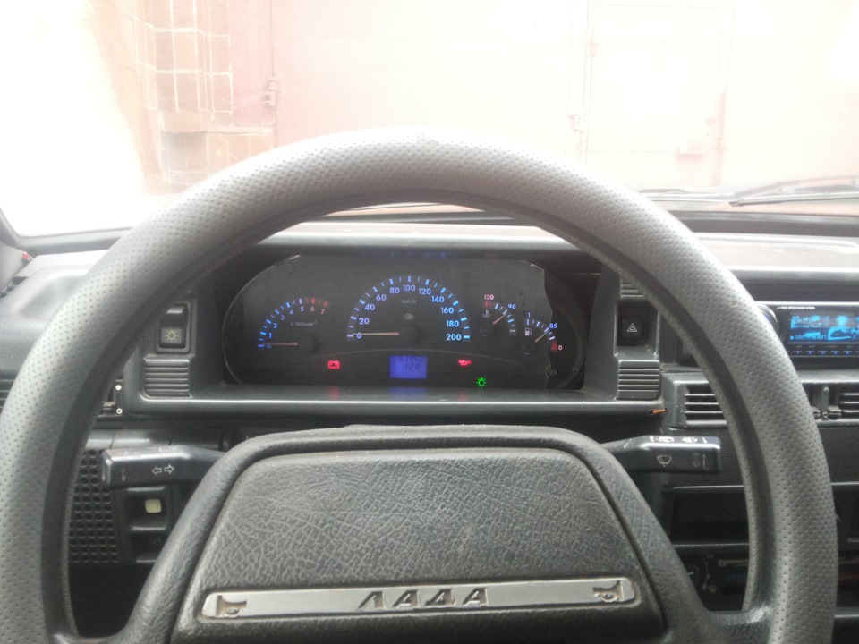 Приборная панель от Калины — Lada 21093, 1,5 л, 2002 года | тюнинг | DRIVE2