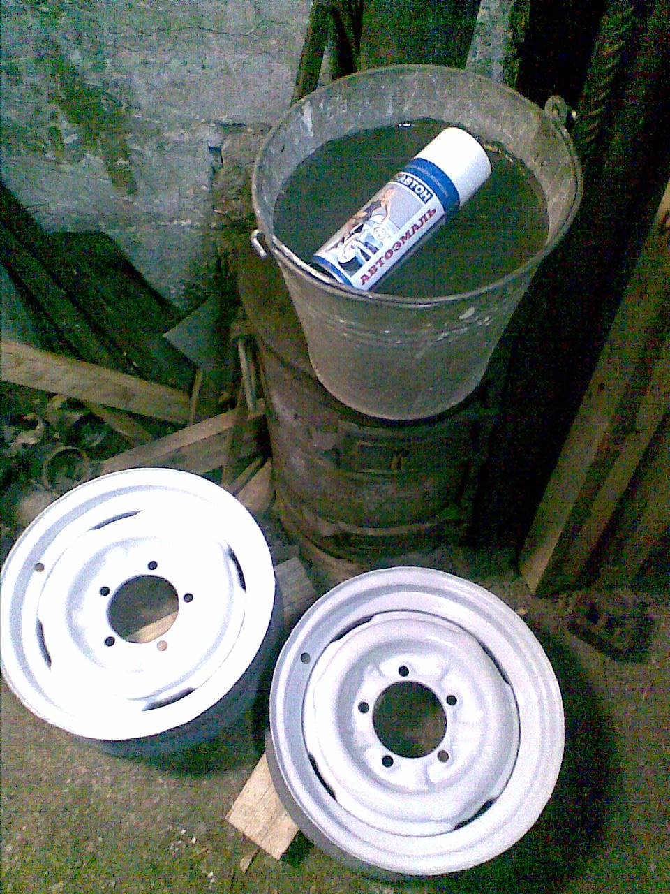 Восстановление дисков — ГАЗ 2410, 2,5 л, 1989 года | колёсные диски ...