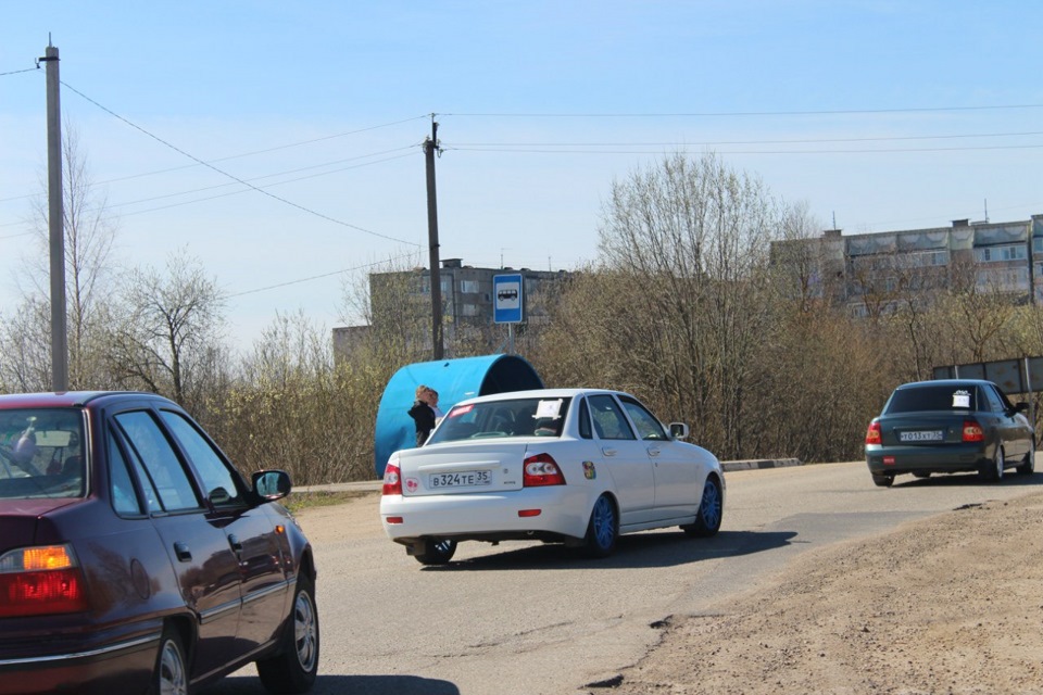 фото приорика со встречи D2 Череповец/Вологда — Lada Приора седан, 1,6 ...