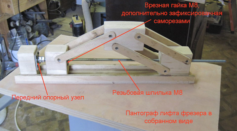 Лифт для фрезера своими руками с чертежами и размерами