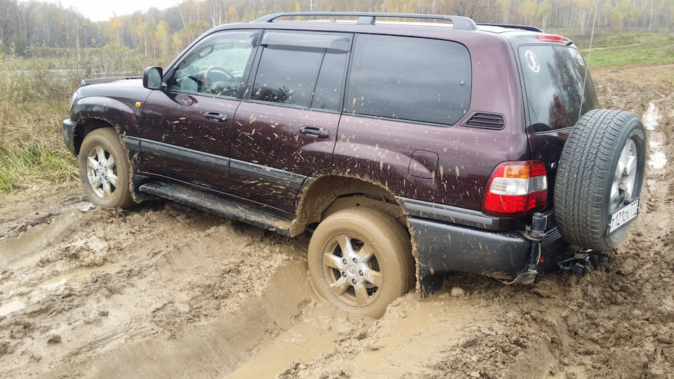 Устранил скрип при медленном движении — Toyota Land Cruiser 100, 4,7 л ...