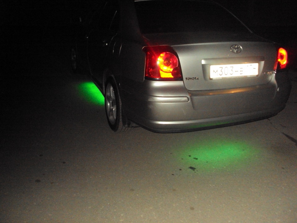 подсветка днища своими руками — Toyota Avensis II, 1,8 л, 2005 года ...