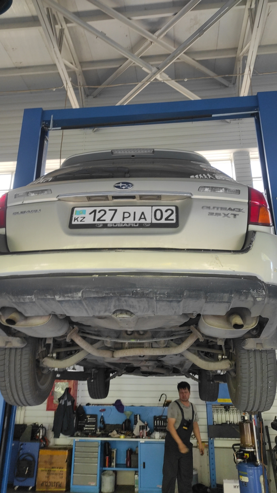 Передний редуктор. — Subaru Outback (BP), 2 л, 2004 года | наблюдение |  DRIVE2