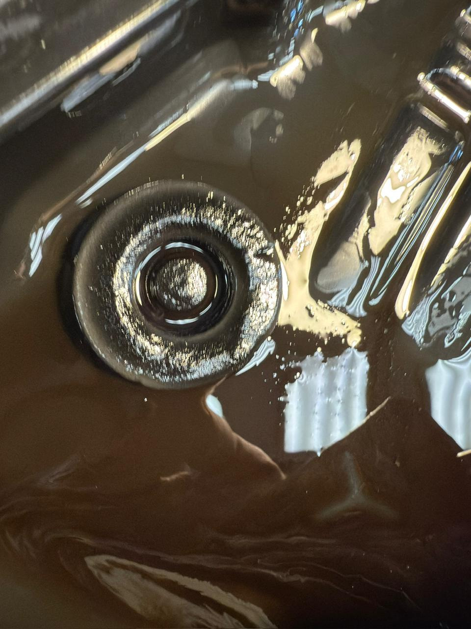 Количество металлической пыли на магнитах — Suzuki Swift (3G)