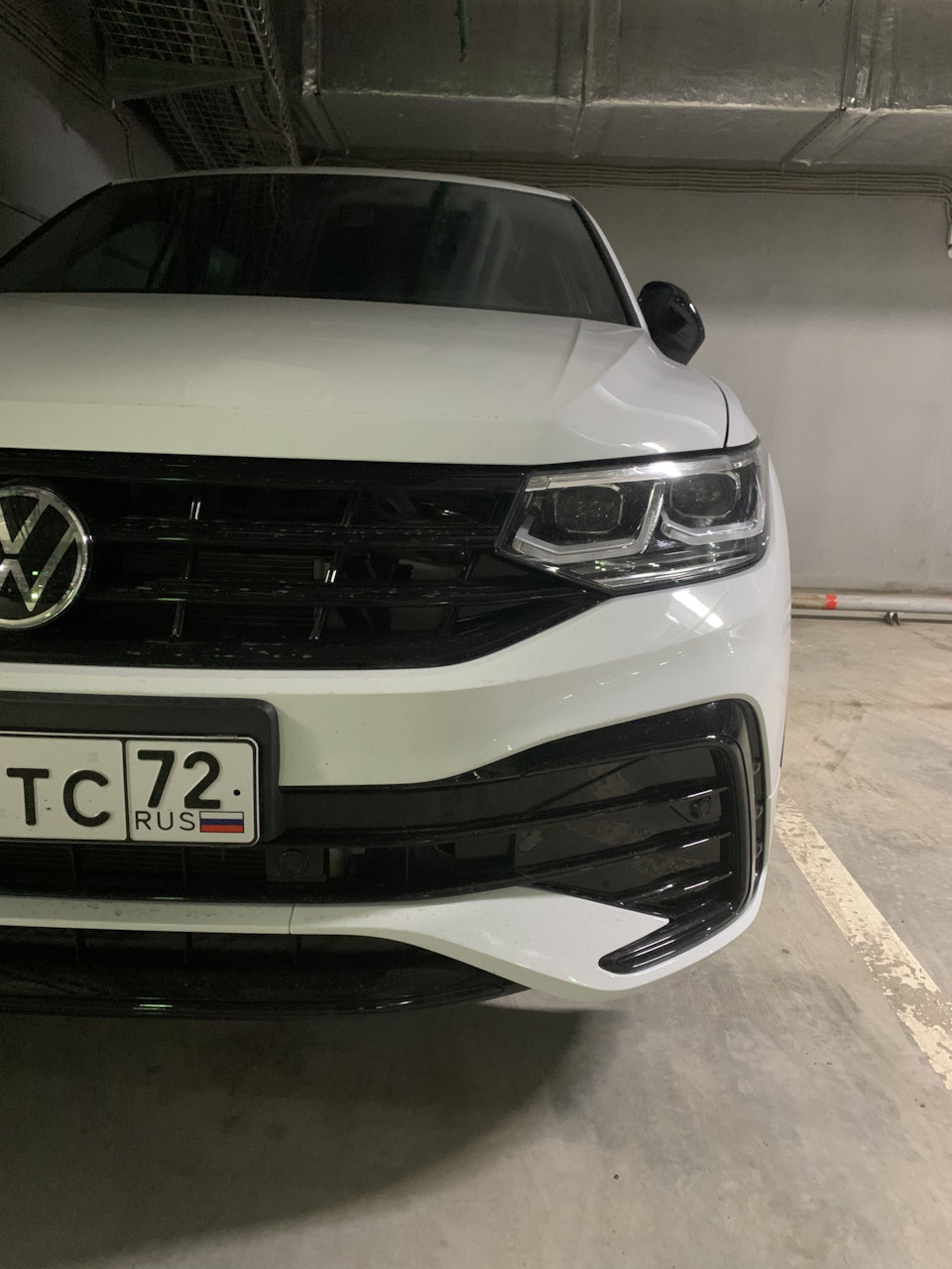 Динамические колпачки — Volkswagen Tiguan (2G), 2 л, 2021 года | стайлинг |  DRIVE2