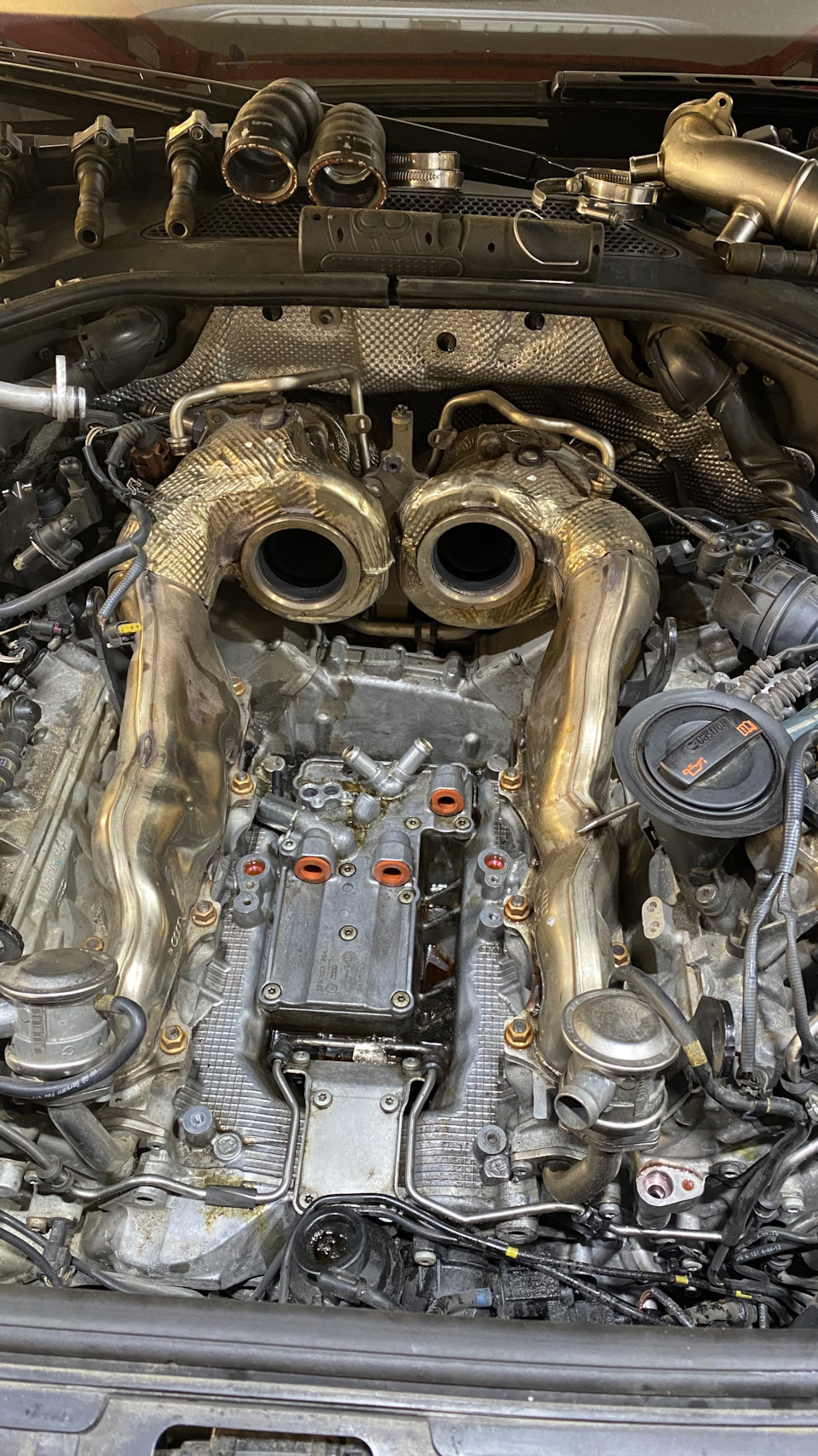 Обслуживание Audi a8d4 4.0tfsi ТО — Audi A8 (D4), 4 л, 2014 года ...