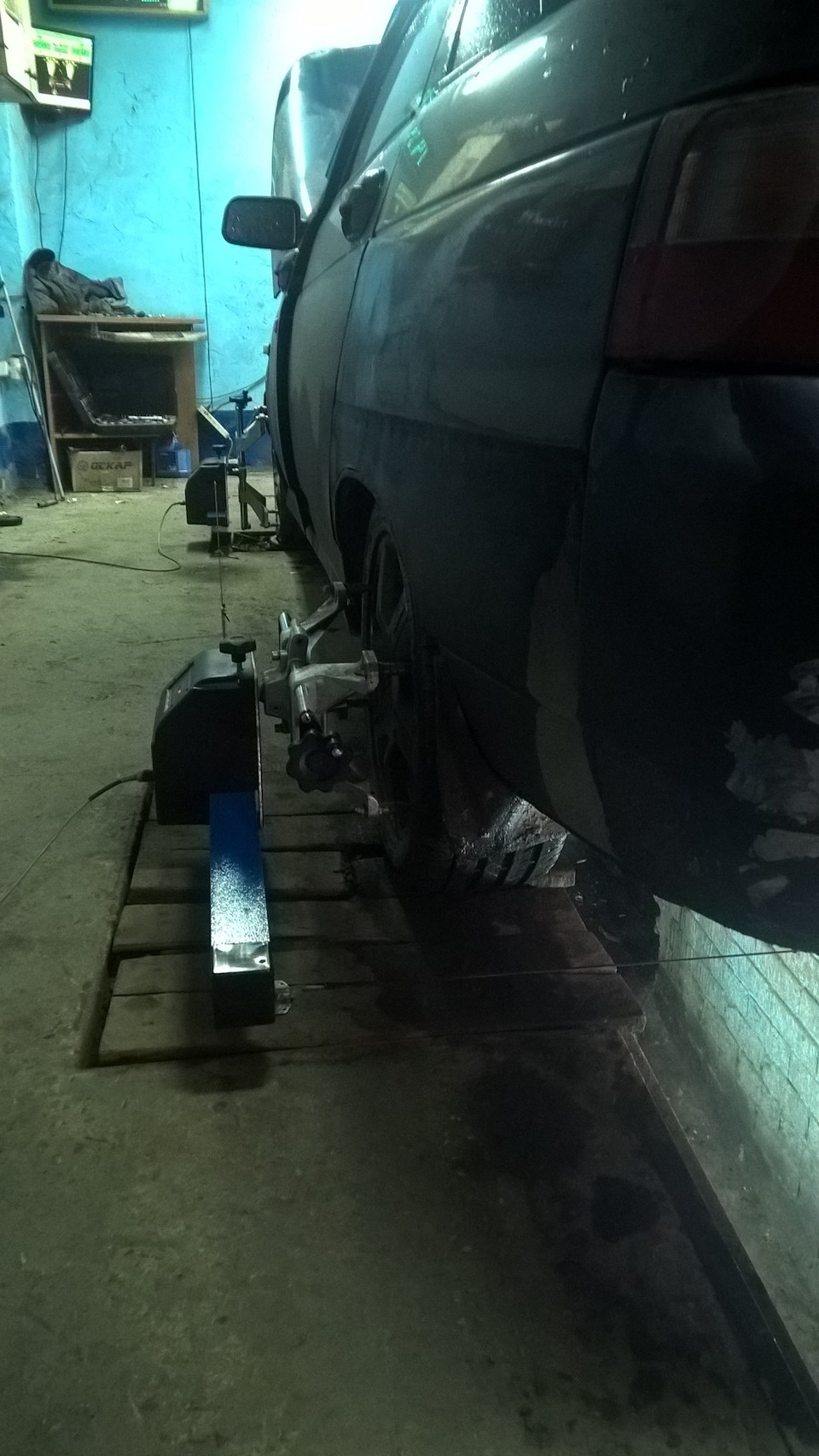 развал схождение — Lada 21100, 1,5 л, 1997 года | визит на сервис | DRIVE2