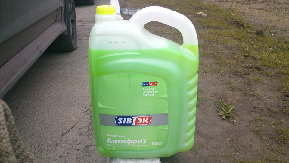 Замена Тосола на Антифриз — LADA 21083, 1,5 л., 1995 года | своими ...