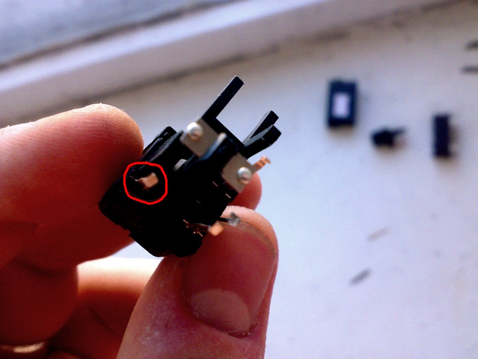 Индикатор включения ближнего света в кнопку Самары-2 — Lada 2113, 1,6 л ...