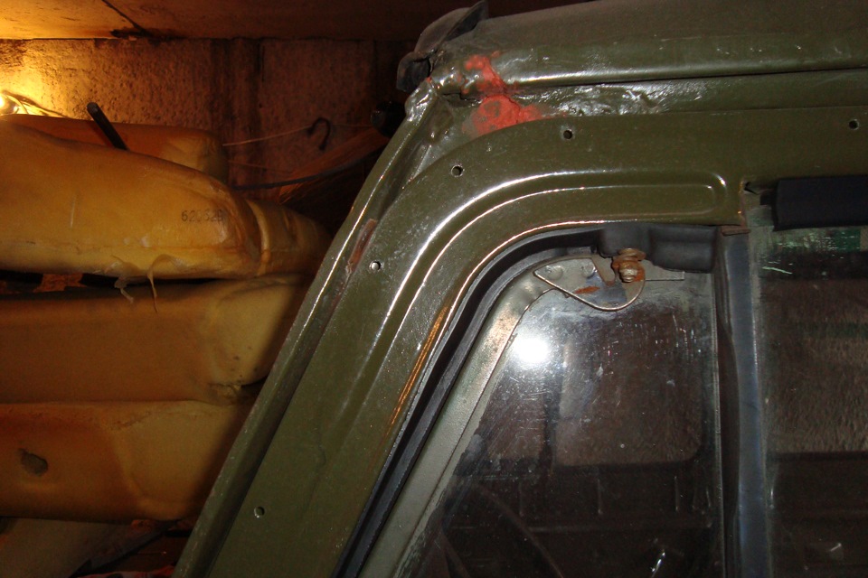 проем двери уаз