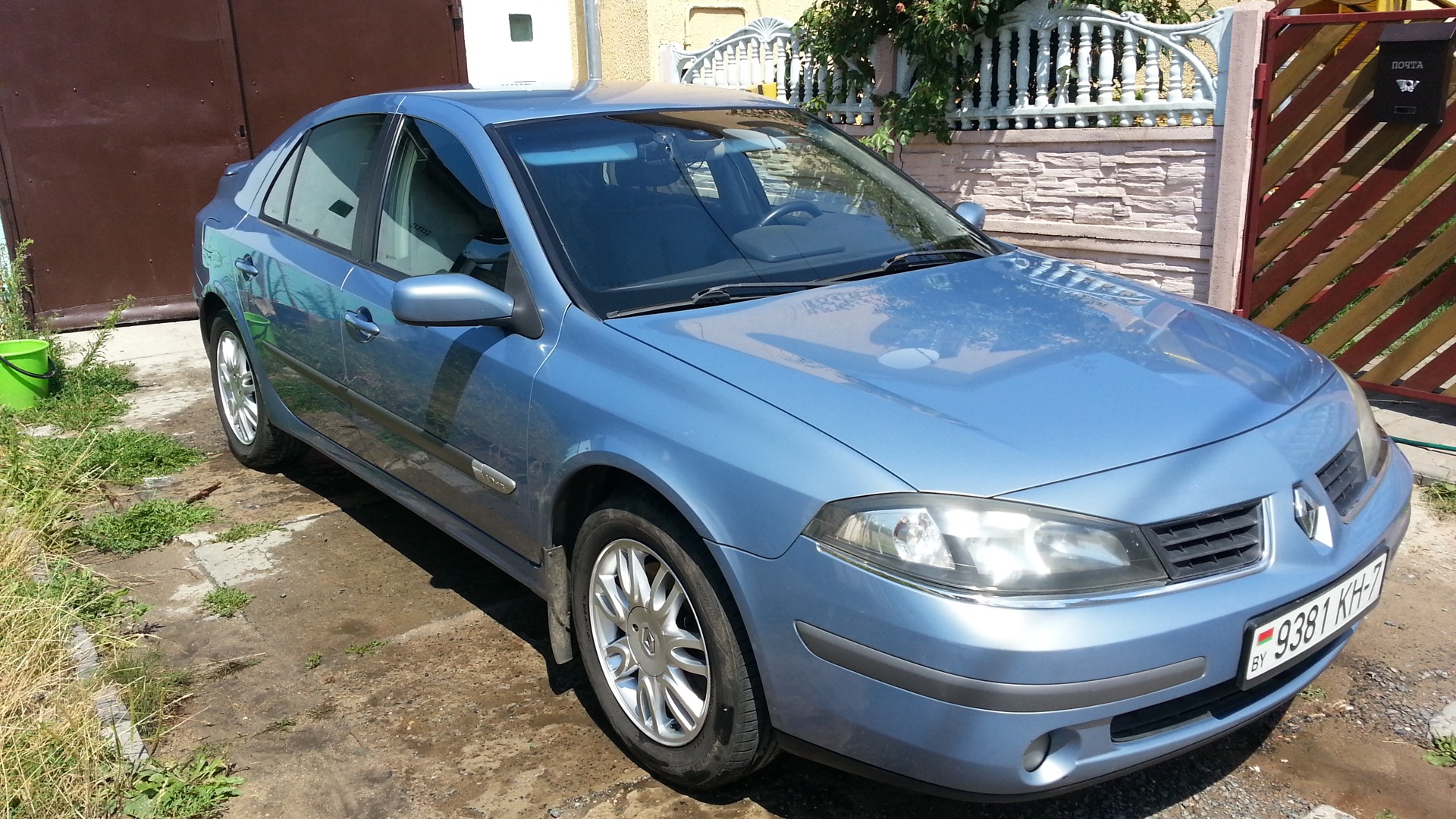 Renault Laguna II 1.9 бензиновый 2006 | голубая гроза на DRIVE2