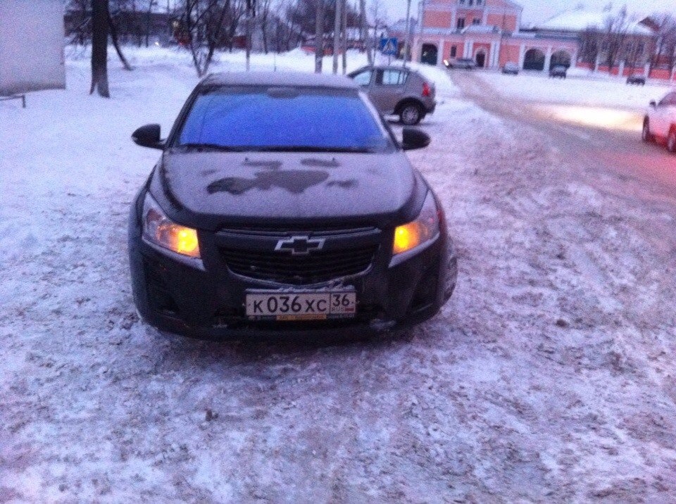 Габариты в оранжевом цвете — Chevrolet Cruze Hatchback, 1,6 л, 2014 ...