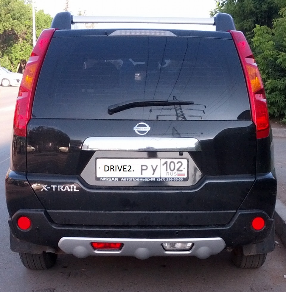 Писк сзади nissan x trail t31