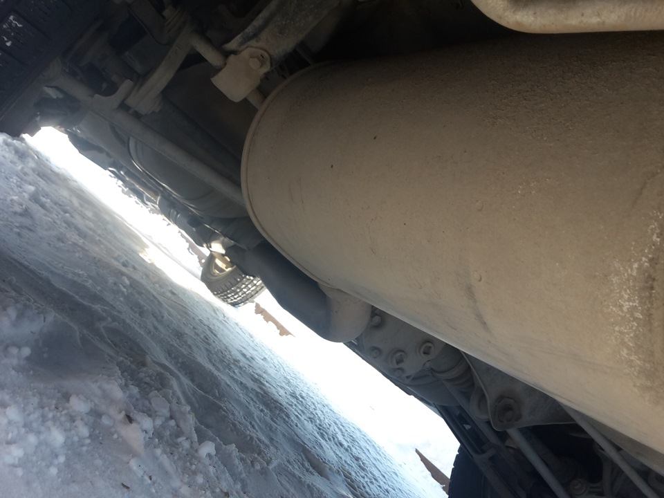 Конденсат в глушителе. — Subaru Forester (SF), 2 л, 2000 года ...