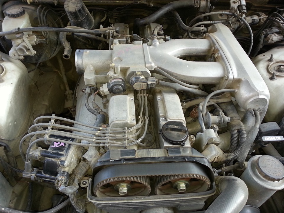 Чистка Блока Дроссельной Заслонки БДЗ — Toyota Mark II (90), 2,5 л ...