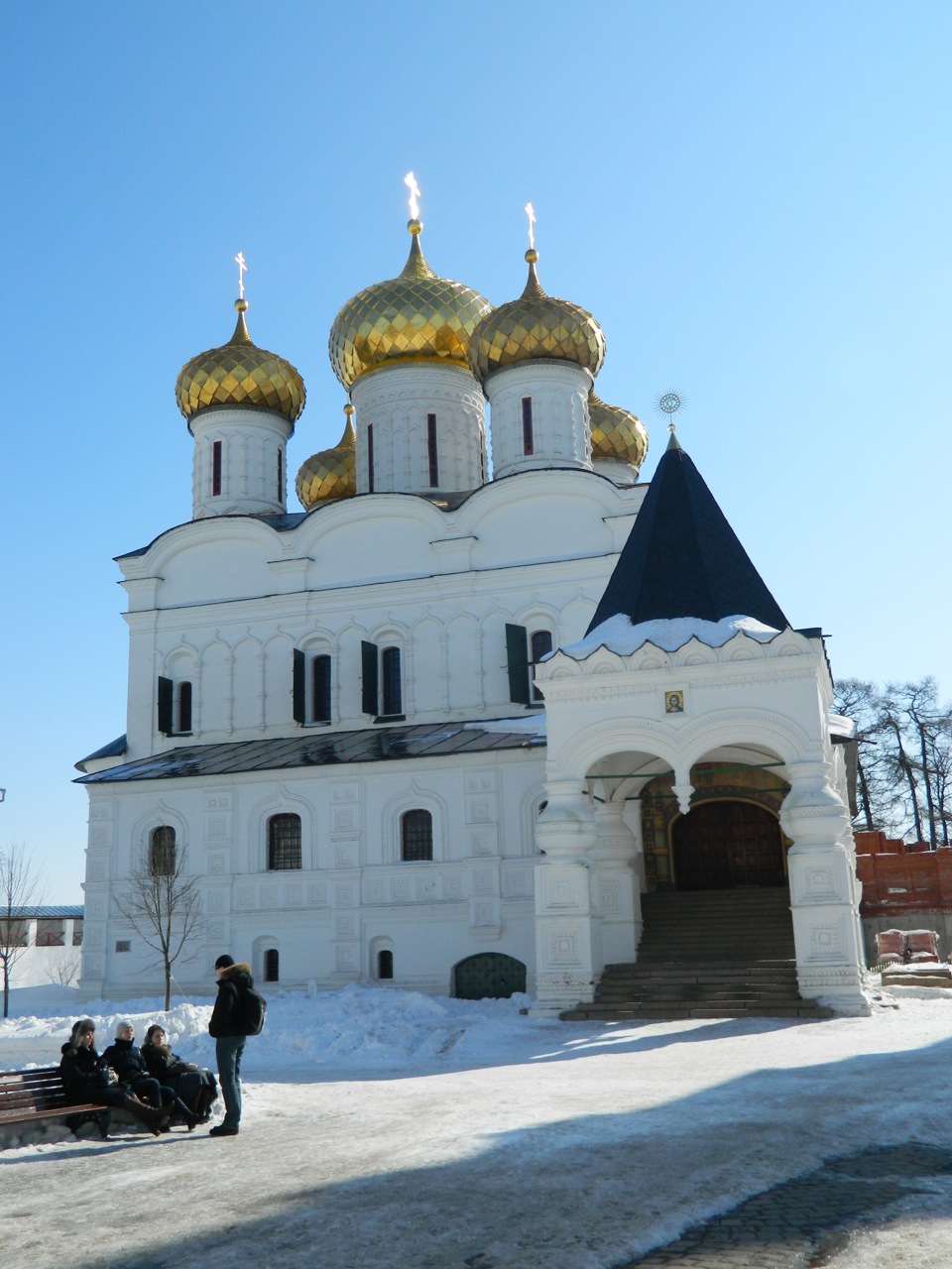 Ипатьевский монастырь Кострома зима