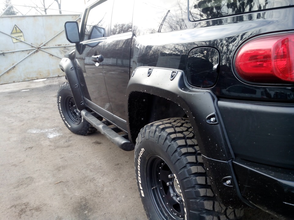 Бушвакеры на FJ Cruiser