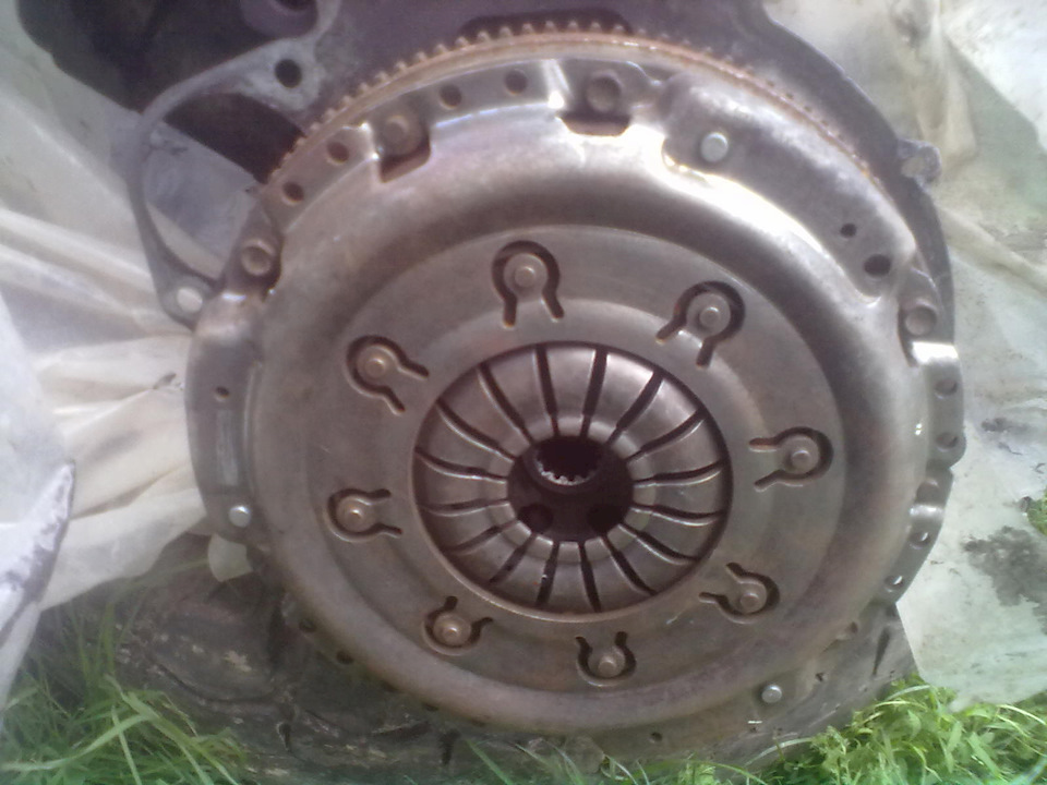 сцепление, примерка ВУТ омеги — ГАЗ 3110, 2,5 л, 2001 года | своими ...