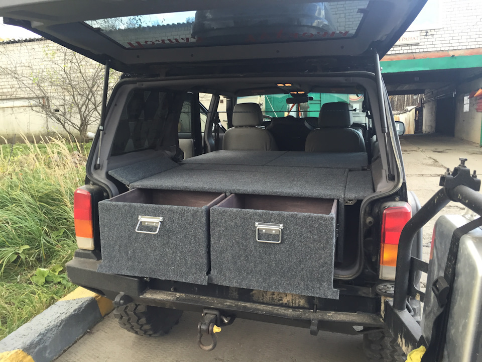 Установка спальника на jeep xj — Jeep Cherokee (XJ), 4 л, 1998 года ...