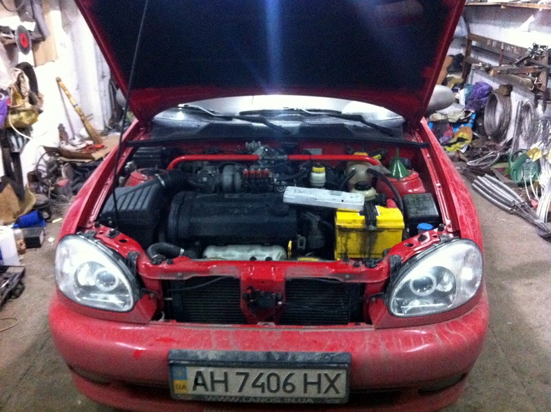 Замена масла в МКПП и устранение течи тосола. — Daewoo Lanos, 1,6 л ...