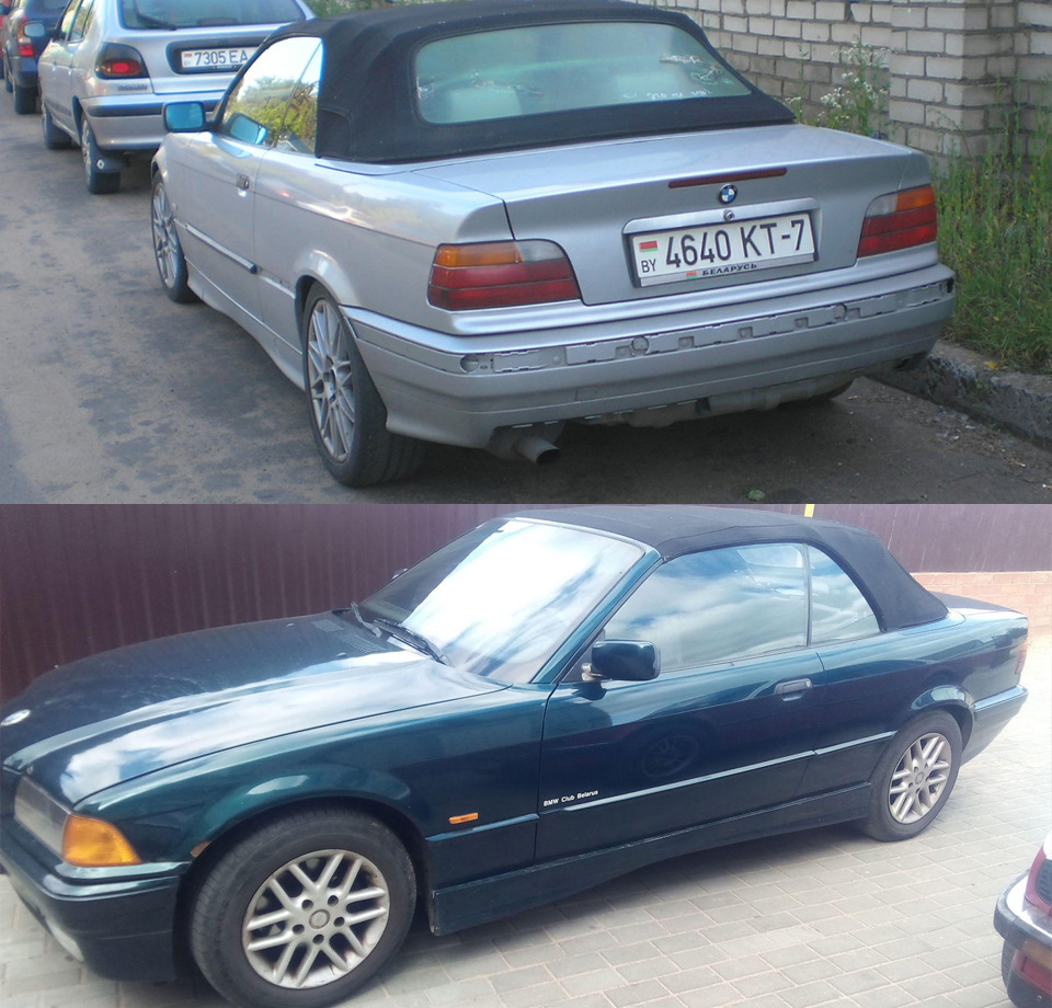 Интересные авто в РБ. BMW E36 Cabrio. — DRIVE2