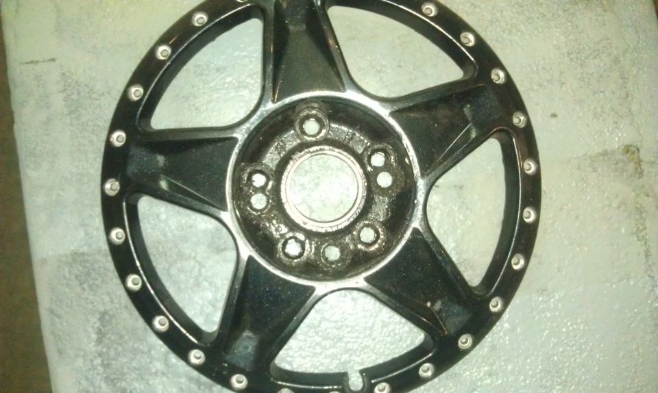 Смена разболтовки с 5 на 4 — Mitsubishi Galant (8G), 2,4 л, 2003 года ...