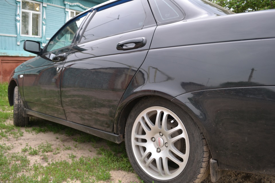 Евро ручки "Рысь" — Lada Приора седан, 1,6 л, 2008 года | аксессуары ...