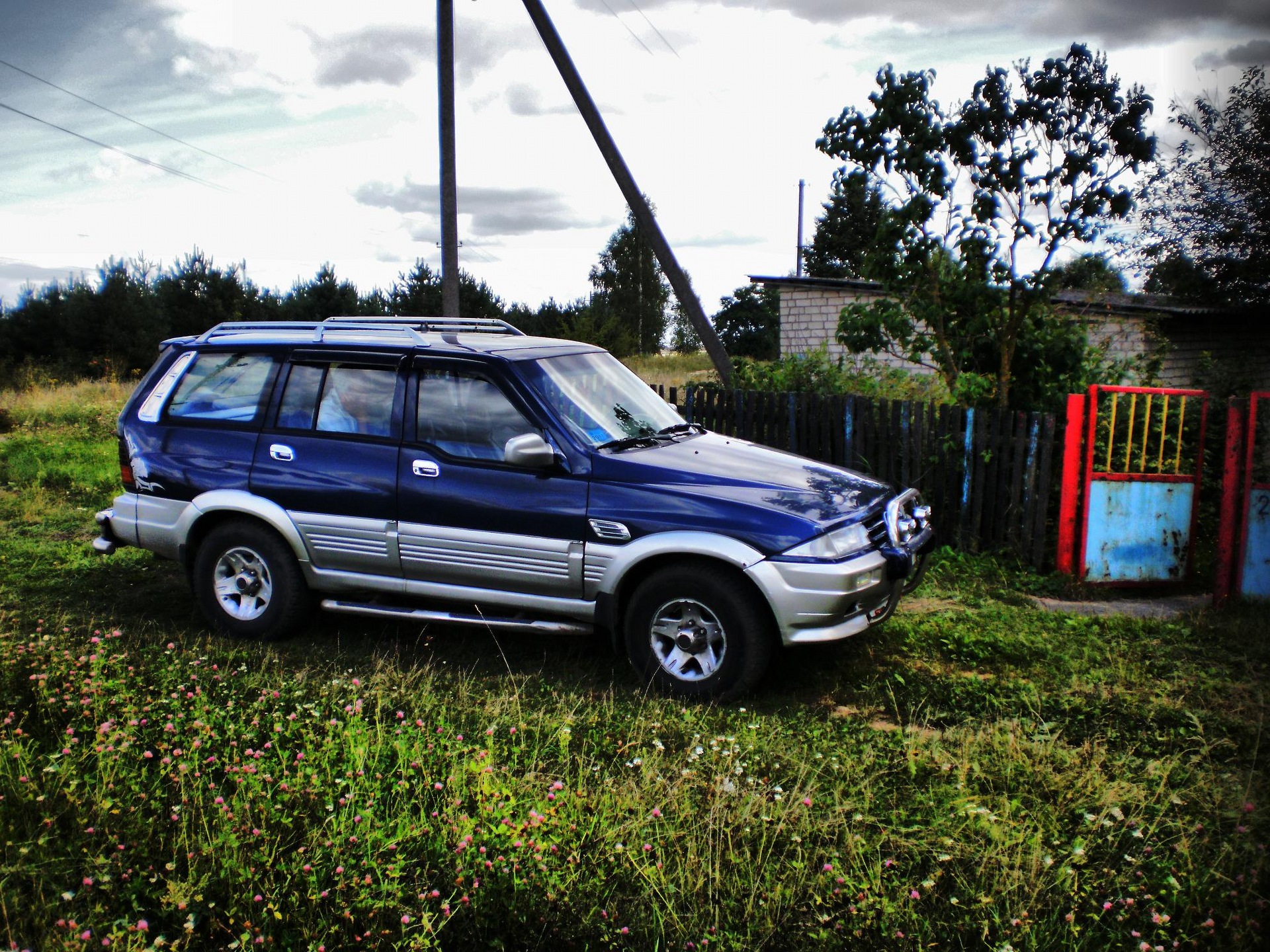 Поездка на дачу — SsangYong Musso, 2,9 л, 1993 года | путешествие | DRIVE2