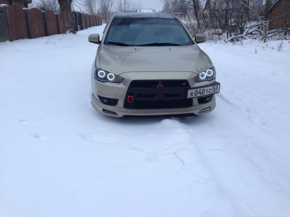 Photo from the logbook Mitsubishi Lancer X
