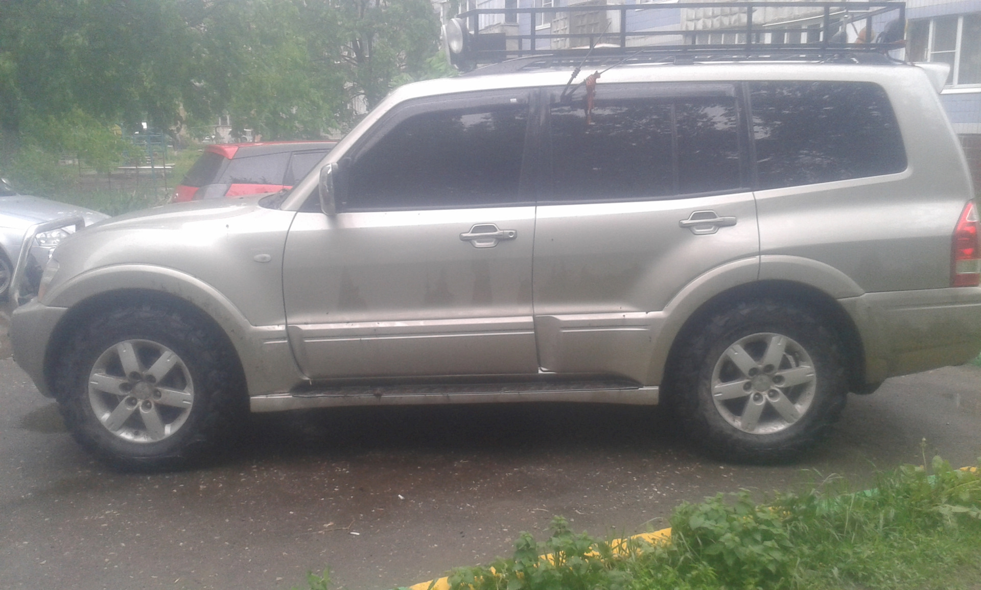 Кумхо — Mitsubishi Pajero (3G), 3,5 л, 2006 года | шины | DRIVE2