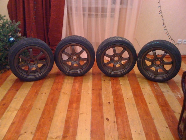 диски Rays Gram Lights R17 4х100 7.5j et40 — Сообщество «JDM DRIVE2» на ...
