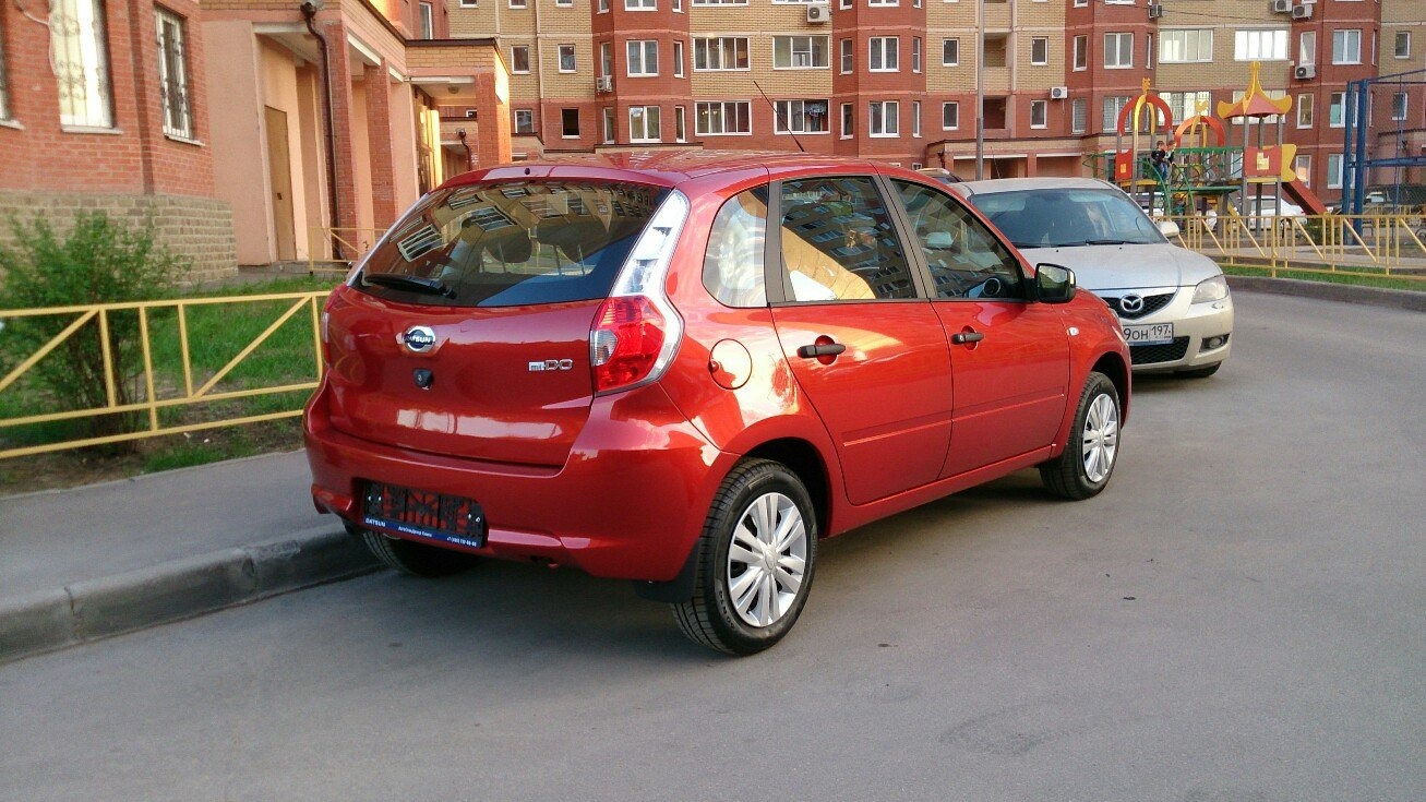 Datsun mi-Do 1.6 бензиновый 2015 | из точки А в точку Б на DRIVE2