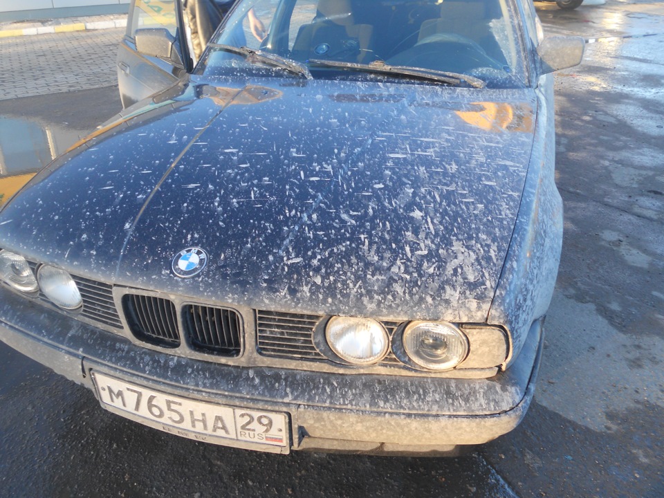 Емца-Холмогоры-Новодвинск-Архангельск — BMW 5 series (E34), 2 л, 1991 ...