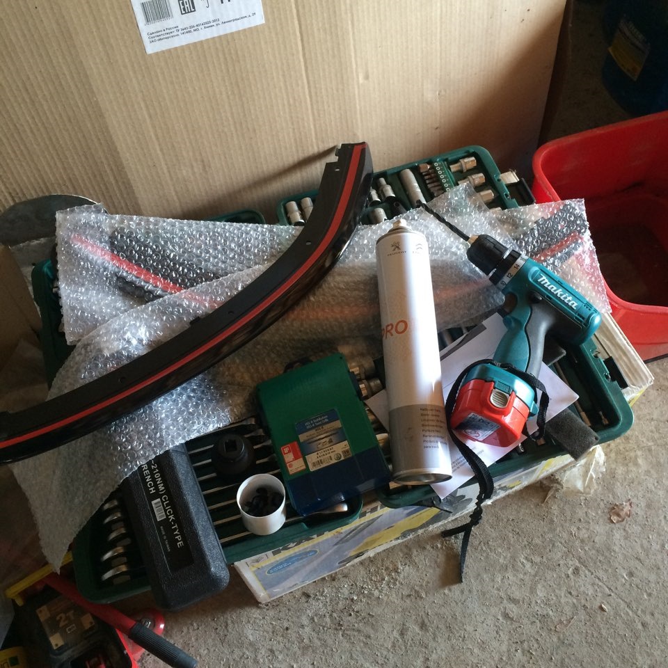 установка губы на передний бампер rcz — Peugeot RCZ, 1,6 л, 2010 года ...