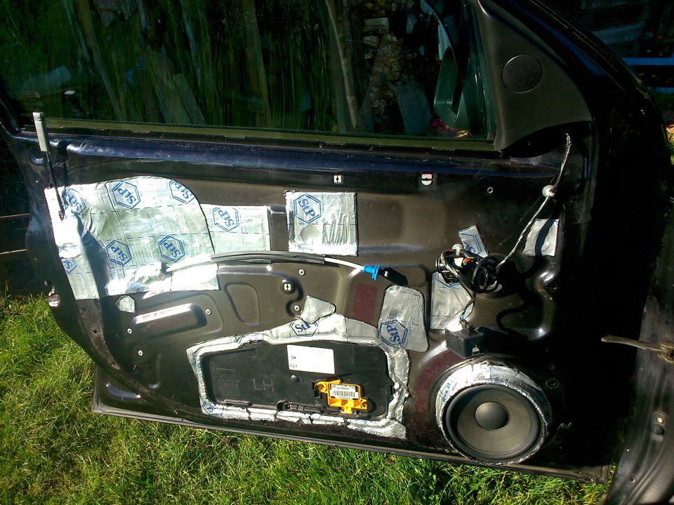 Шумоизоляция дверей — Opel Astra G, 2 л, 2003 года | своими руками | DRIVE2