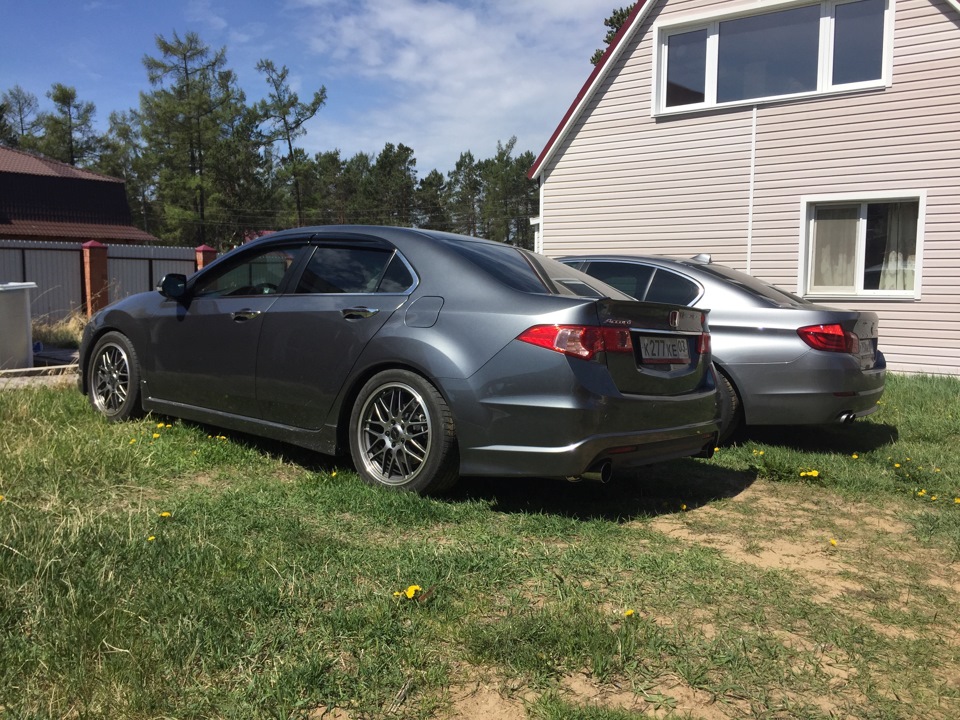 Пройдена первичная обкатка тормозных дисков Rotinger — Honda Accord (8G ...