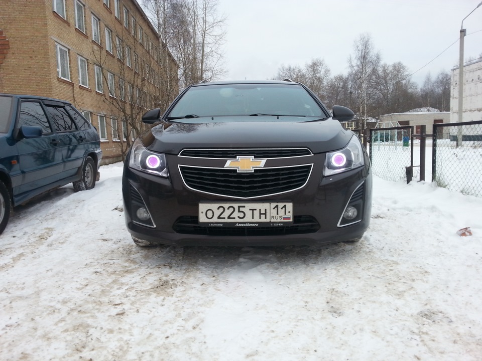 Билинзы в ПТФ Chevrolet Cruze