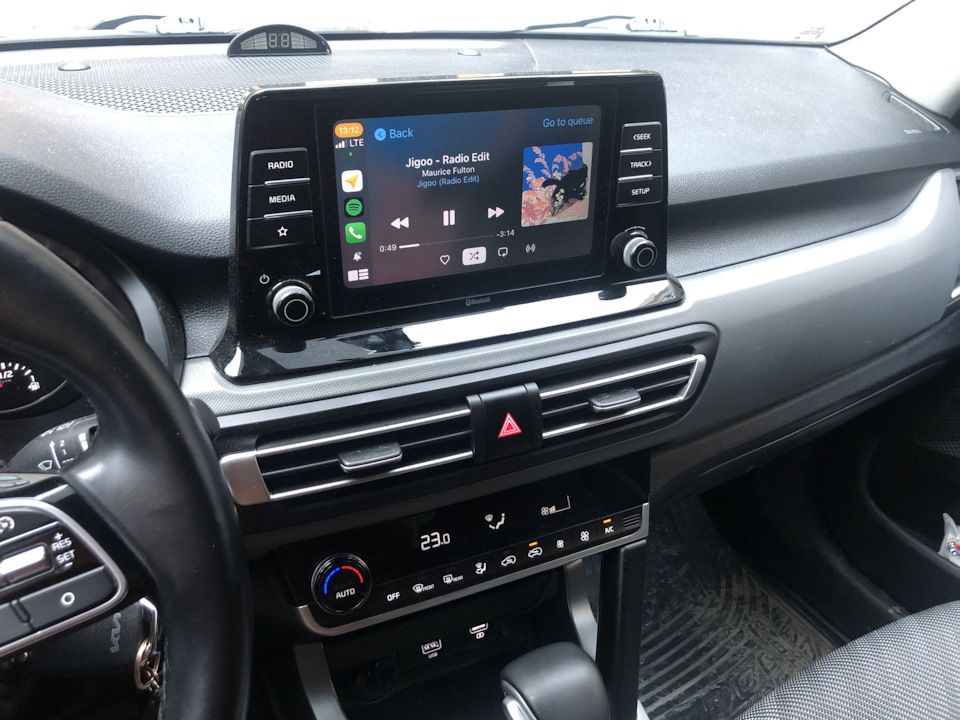 Как я победил «отваливающийся» CarPlay по wifi на ШГУ 8” — KIA Seltos