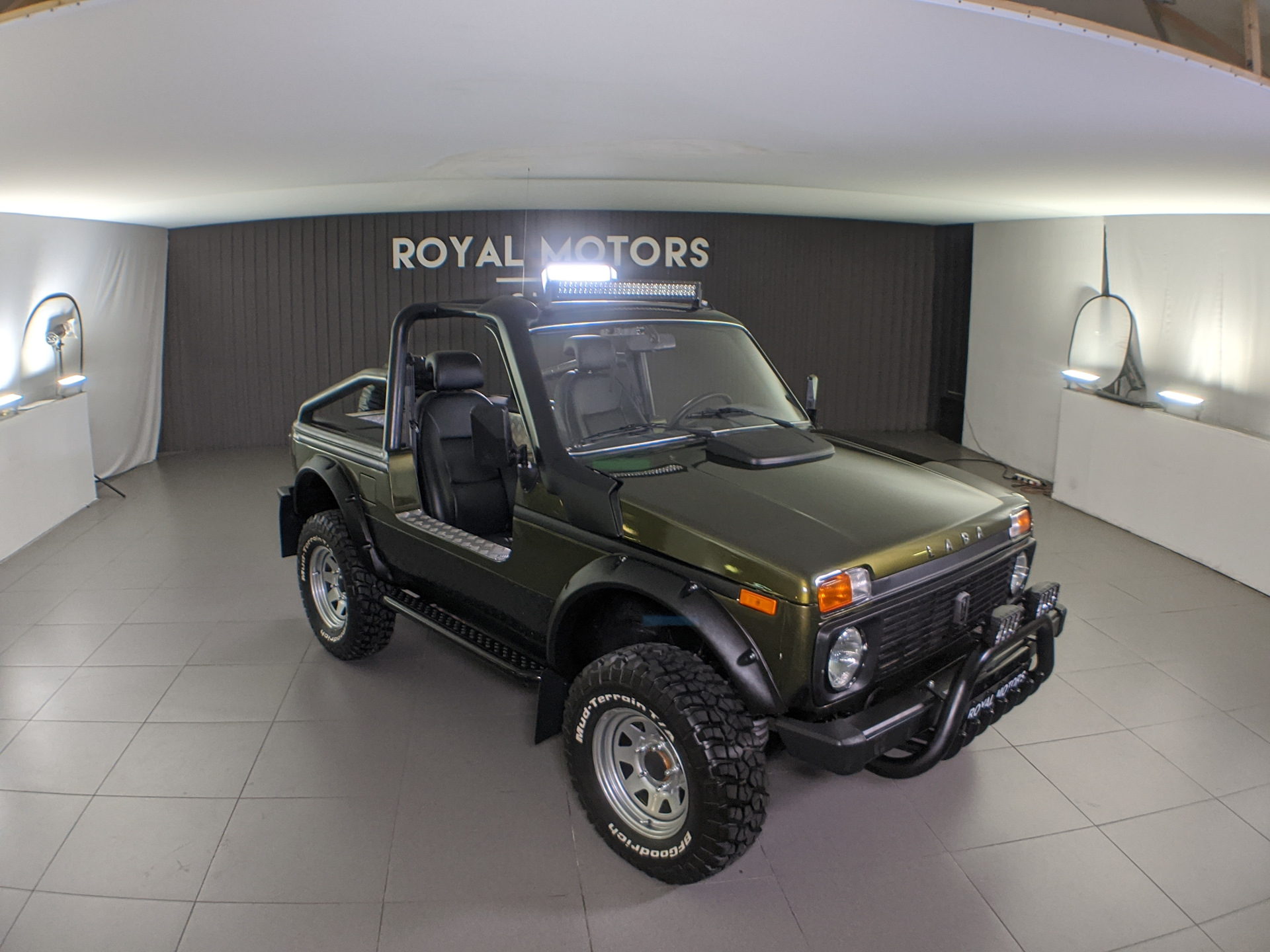 Лада 4x4 3d Lada Niva Cossack Cabrio