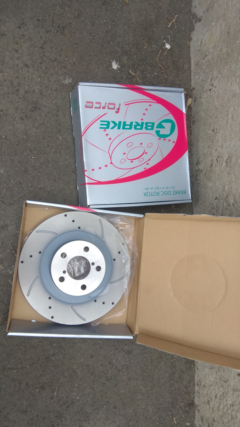 147. G-Brakeзация. Передние тормозные диски G-Brake — Subaru Forester ...