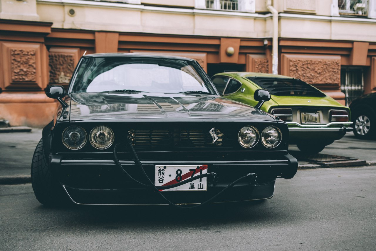 C 210. Nissan Skyline c210 Camo. Rusty Skyline c210. Skyline c210 photo. Nissan 240z with Skyline c210 taillights.