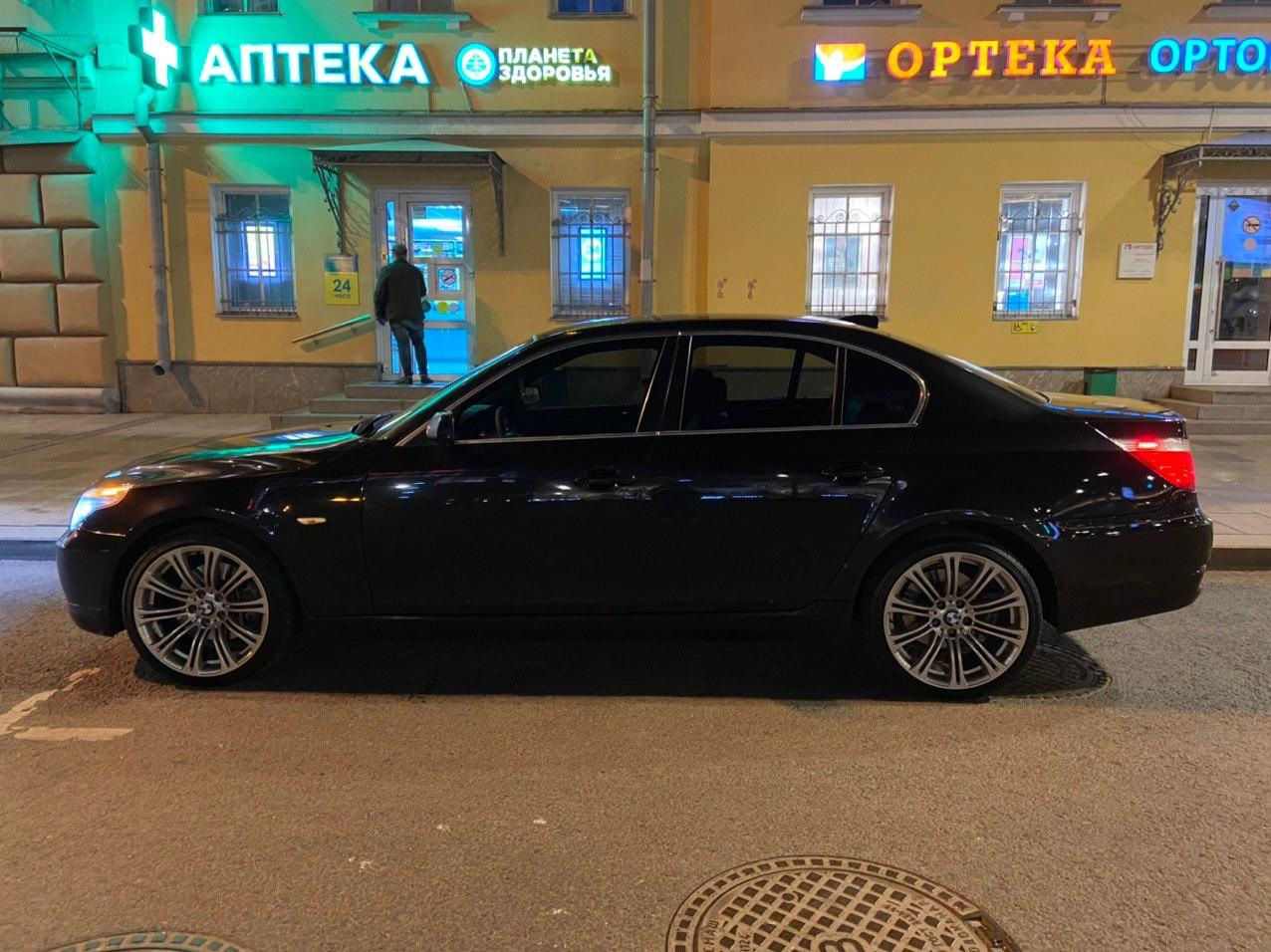 19-е колеса в 220 стиле от m3 на полный привод — BMW 5 series (E60), 3 л,  2008 года | колёсные диски | DRIVE2