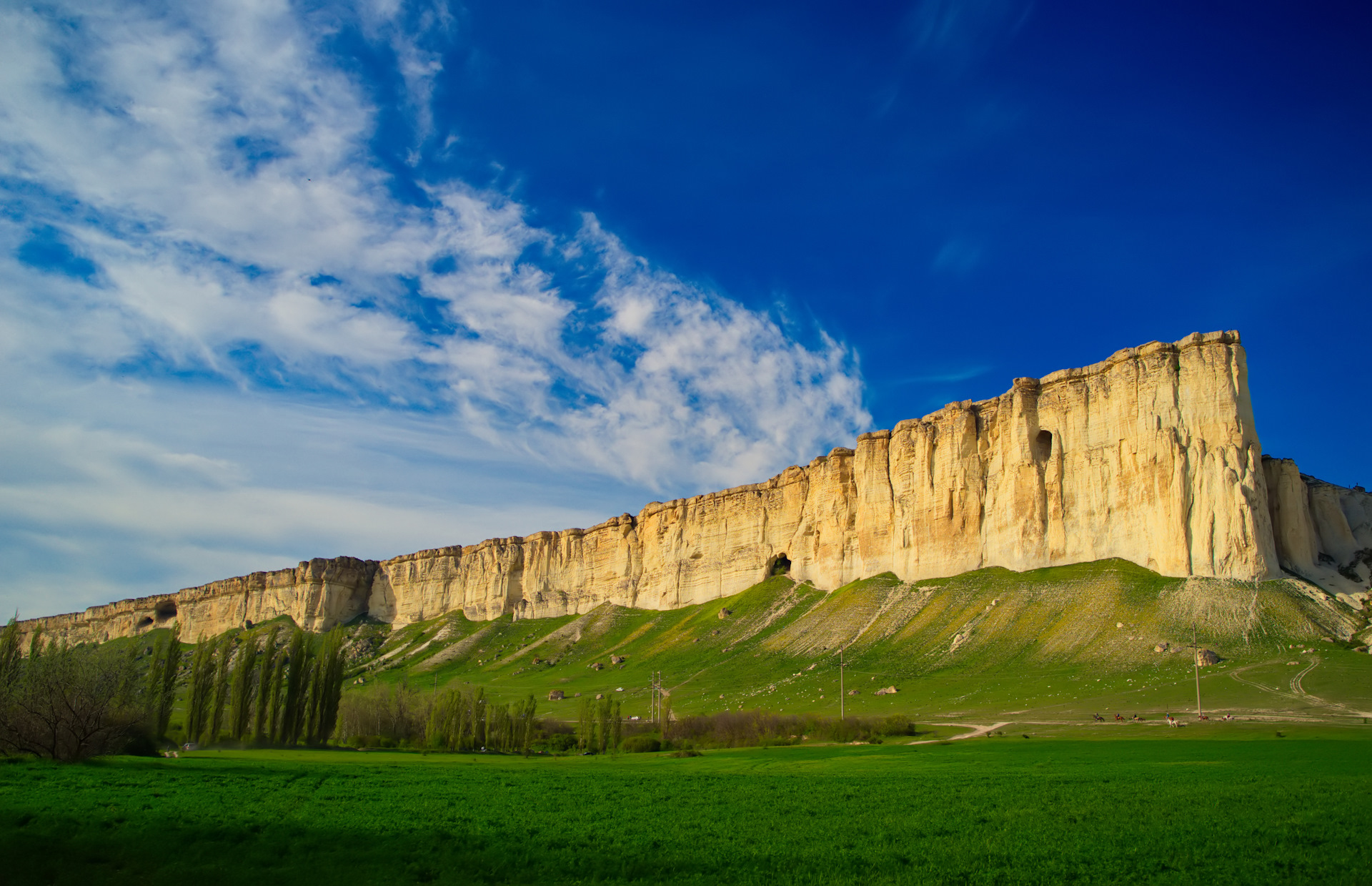 Белая скала крым фото