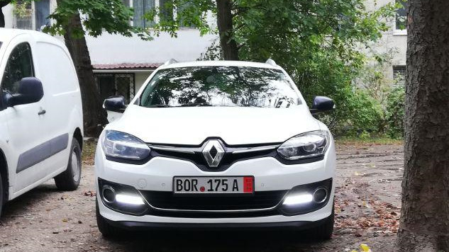 Renault Megane Grandtour Bose White Logbook