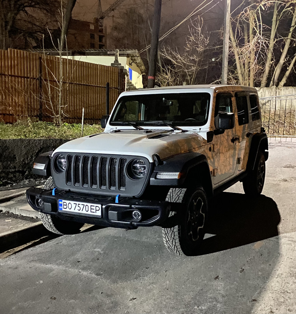 Завершение восстановления Wrangler 4xe — Jeep Wrangler (JL), 2 л, 2021 года  | кузовной ремонт | DRIVE2