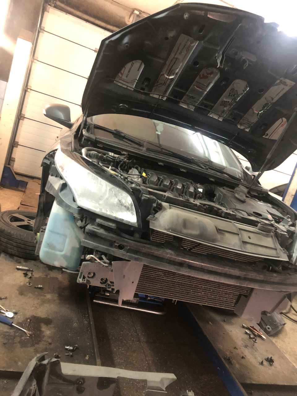 Установка ксенона и галогена — Renault Megane III, 1,6 л, 2012 года ...